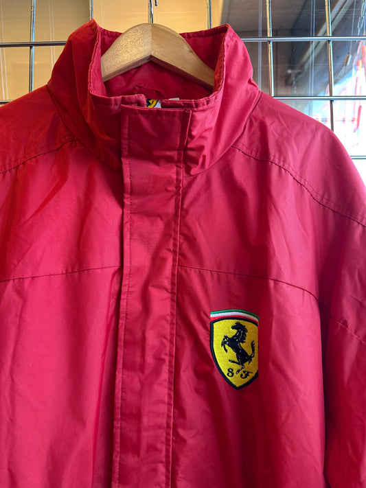Vintage Ferrari windbreaker / racing jacket