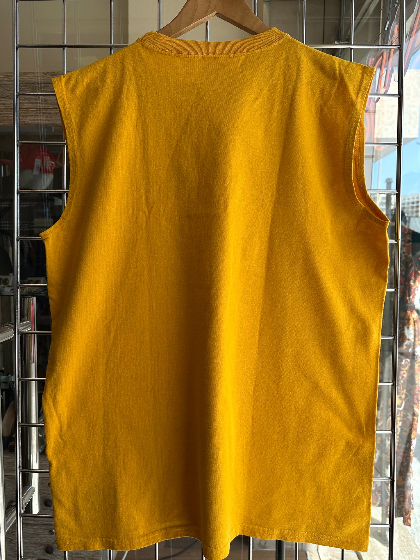 Vintage Nike Yellow Sleeveless Tank
