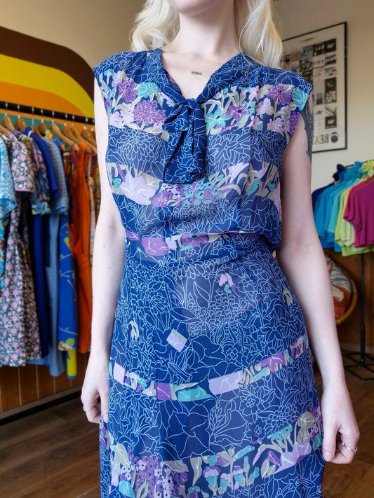 1970's 'Jan Pier' Dress