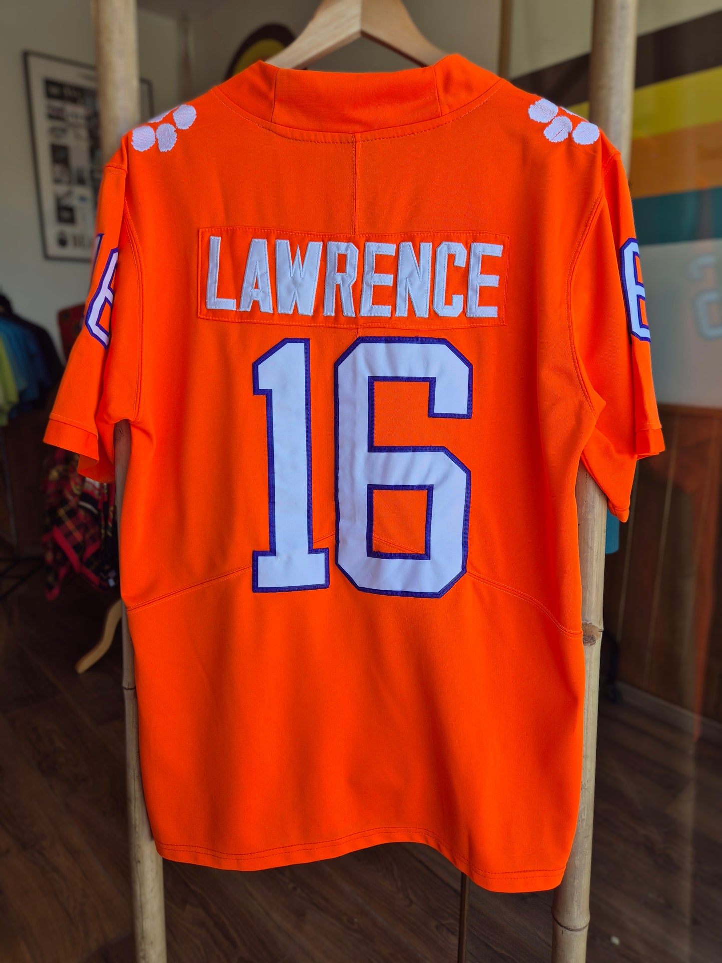 Clemson Tigers #16 Trevor Lawrence Nike Jersey