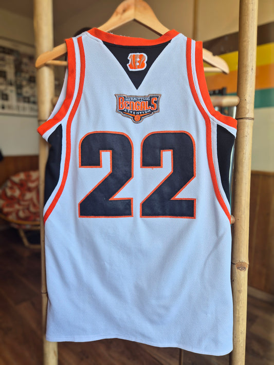 Vintage MABC Bengals S/M Reversible Jersey