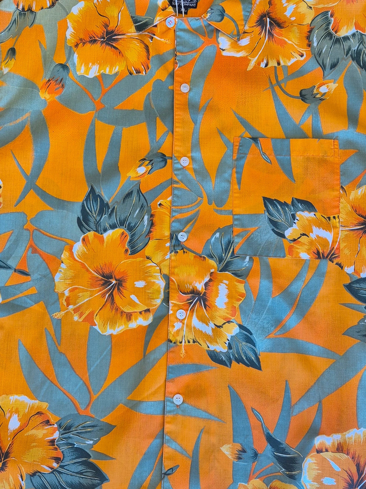 Sunset Bloom Vintage Hawaiian Shirt