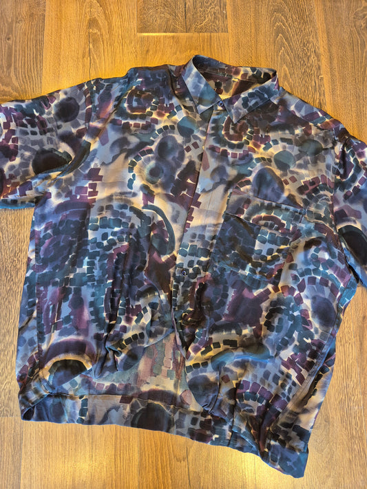 100% Silk Vintage Shirt