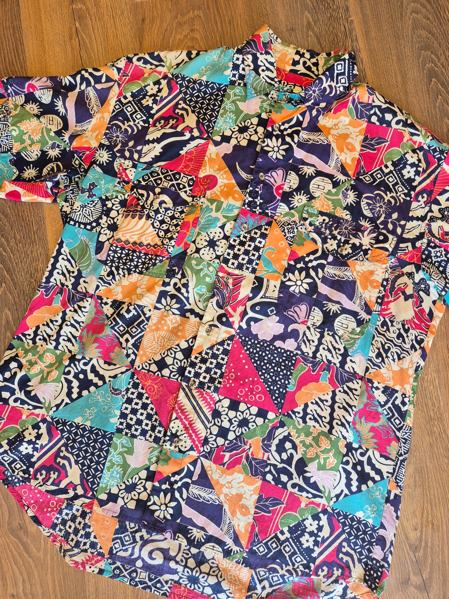 Vintage Patchwork Shirt