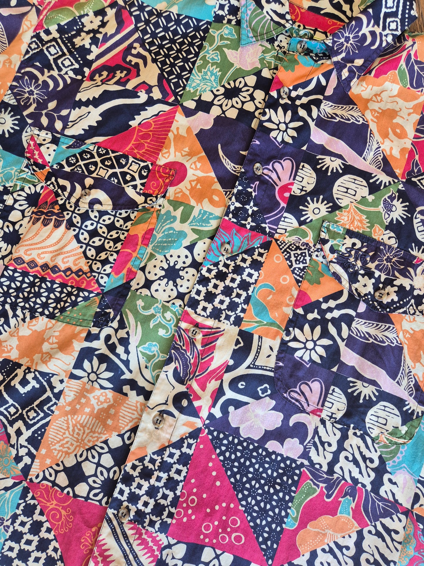 Vintage Patchwork Shirt