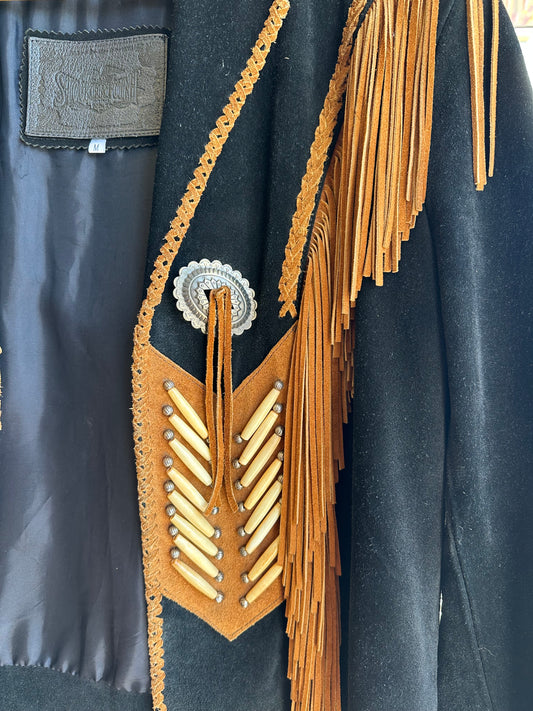 1970s Leather with tassels