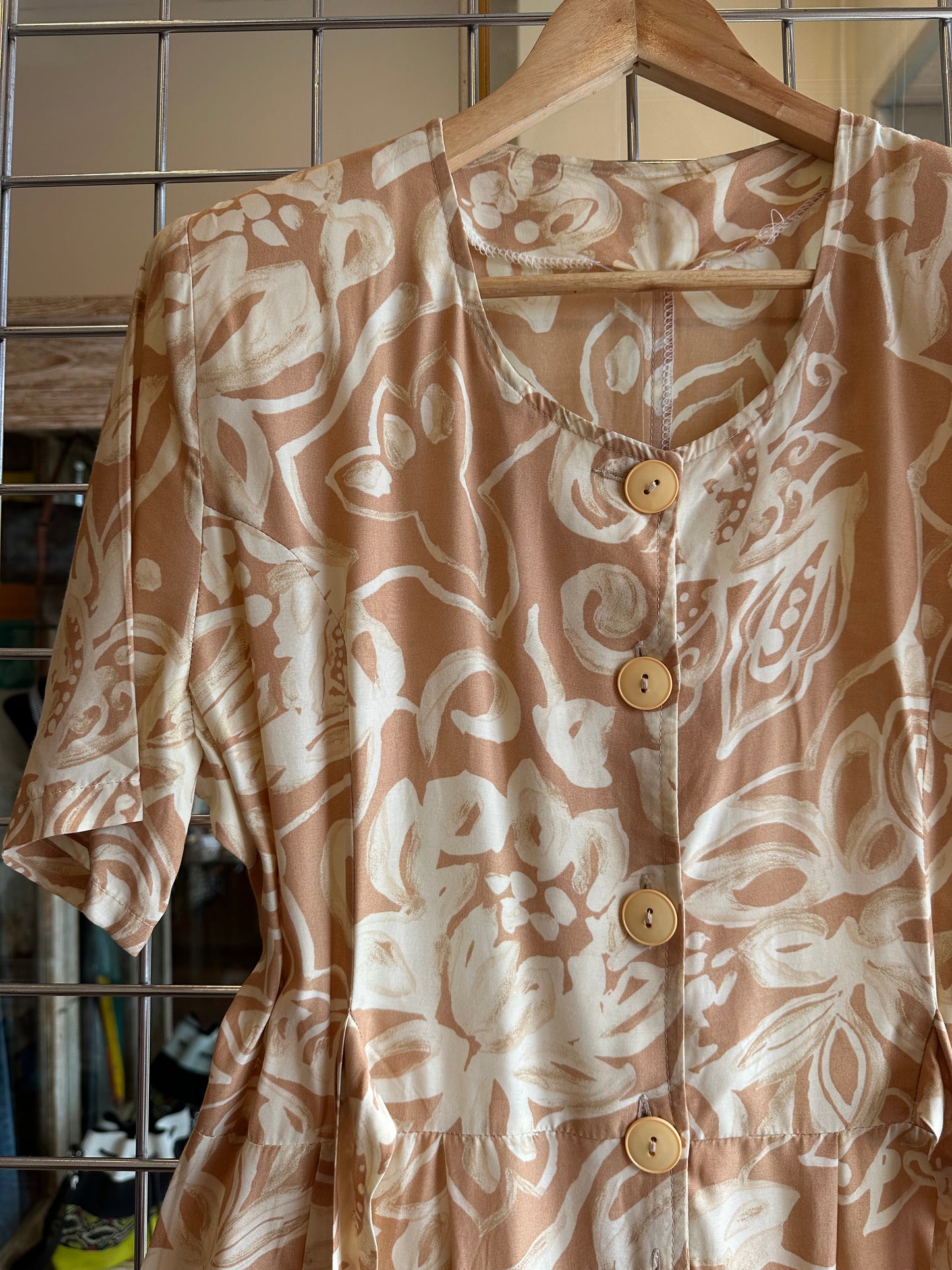 1980s Cotton Jumpsuit