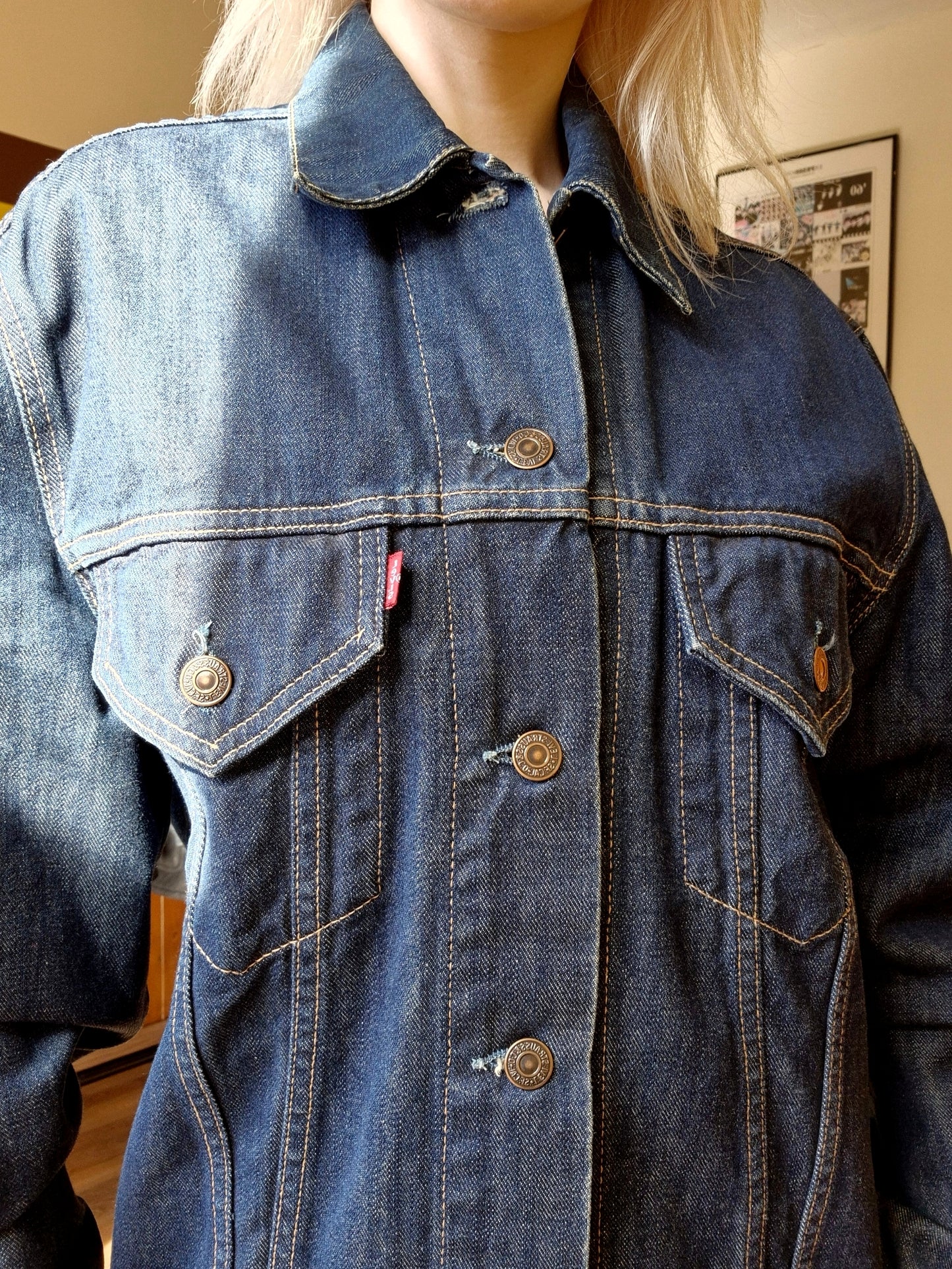 Levis Denim Jacket (Navy)