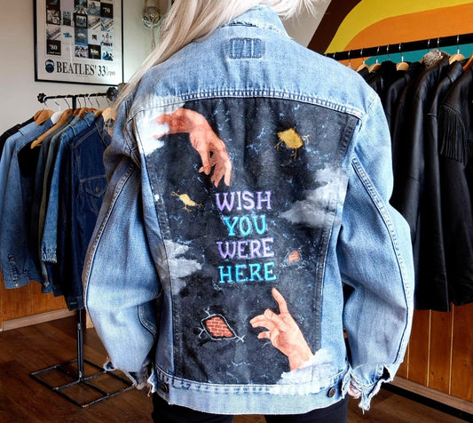 Unisex Hand-painted Levi's Denim
