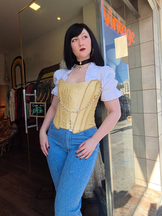 Regal Buttercream Corset