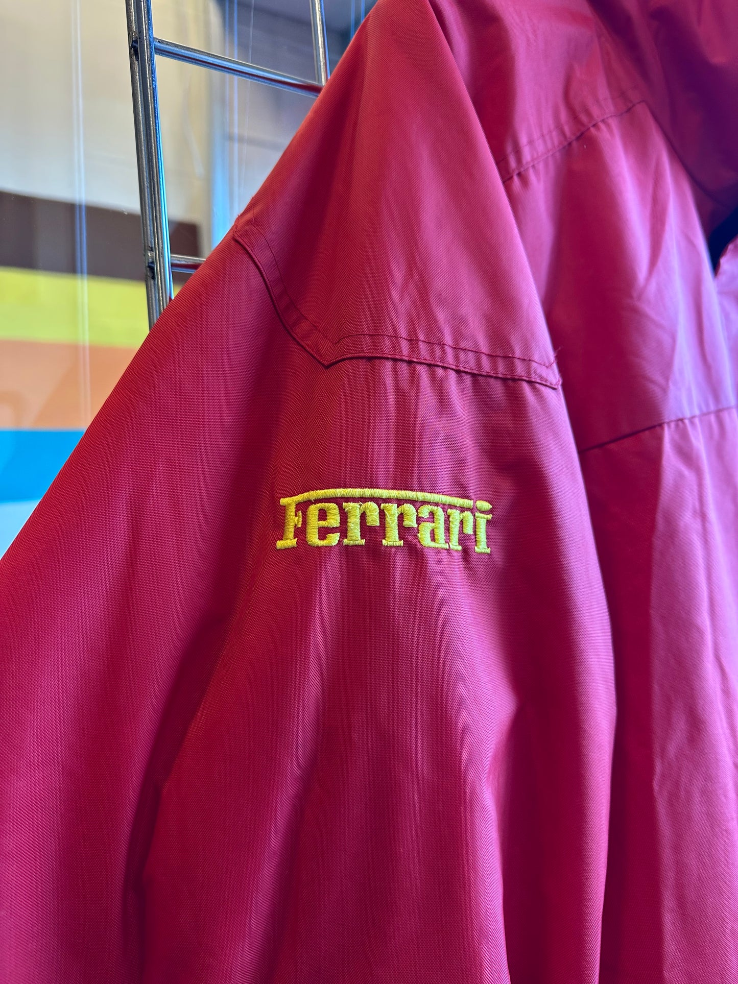 Vintage Ferrari windbreaker / racing jacket