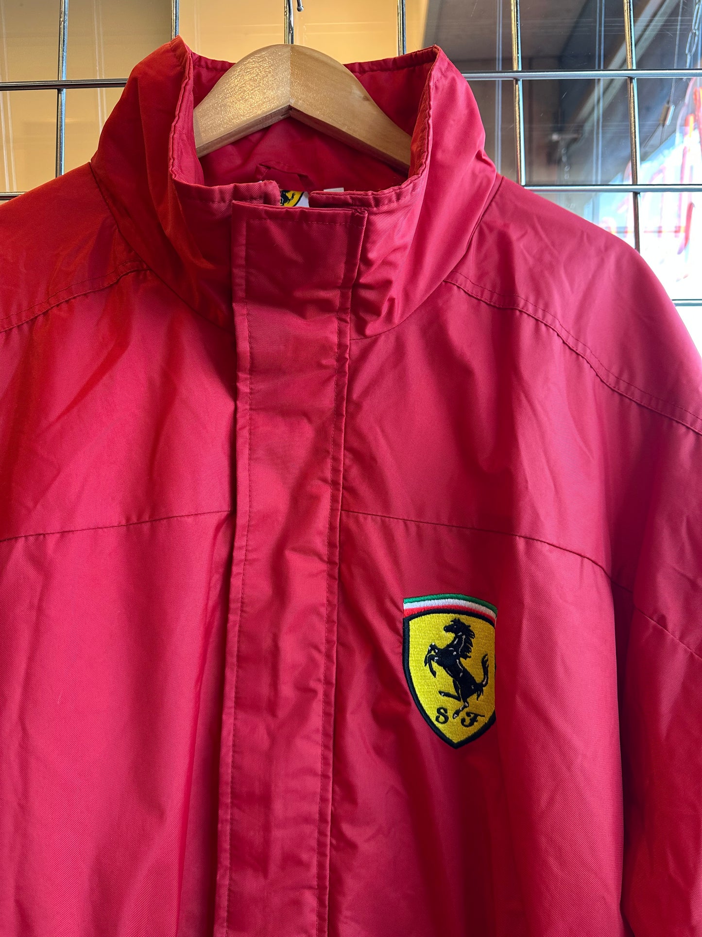 Vintage Ferrari windbreaker / racing jacket