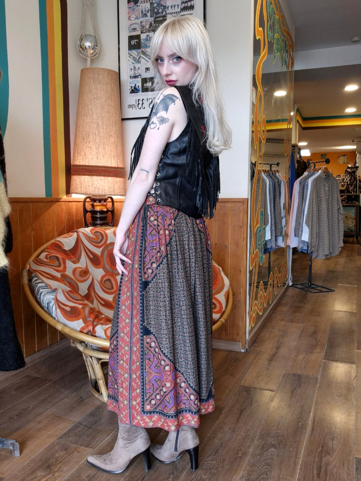 Boho Maxi Skirt