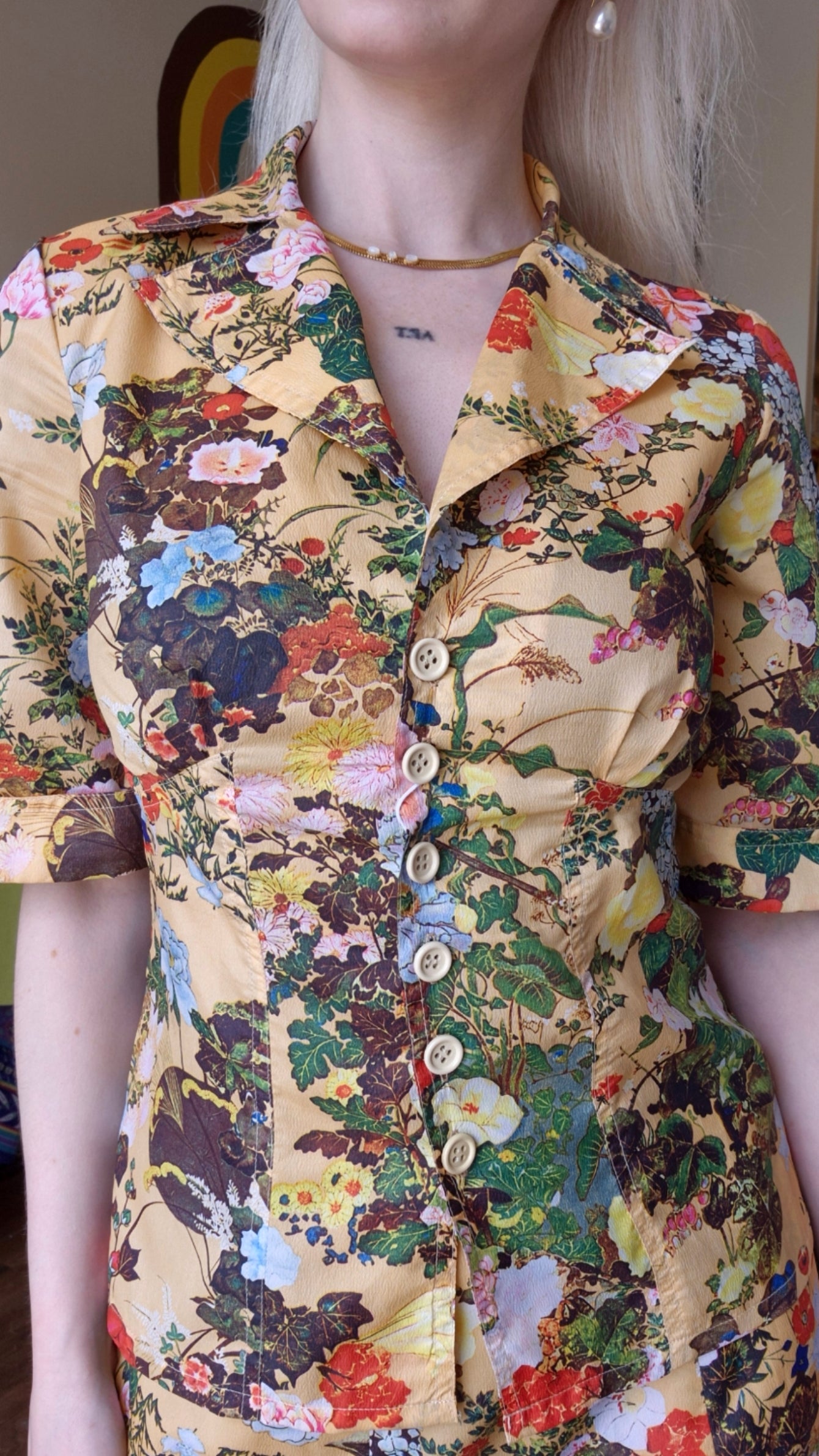 1970's Floral Two-Piece