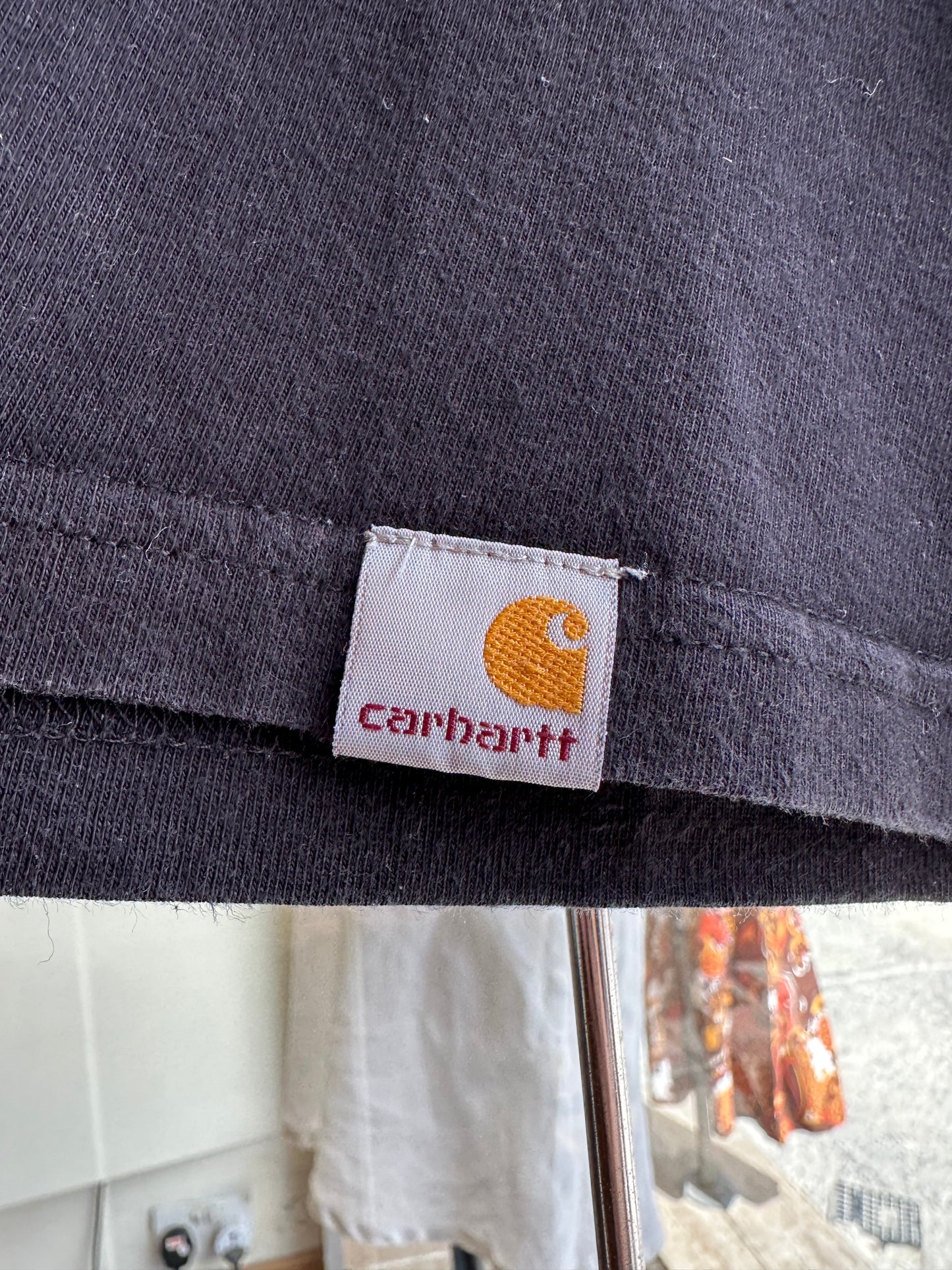 Vintage Graphic Black T-Shirt Tropical Print