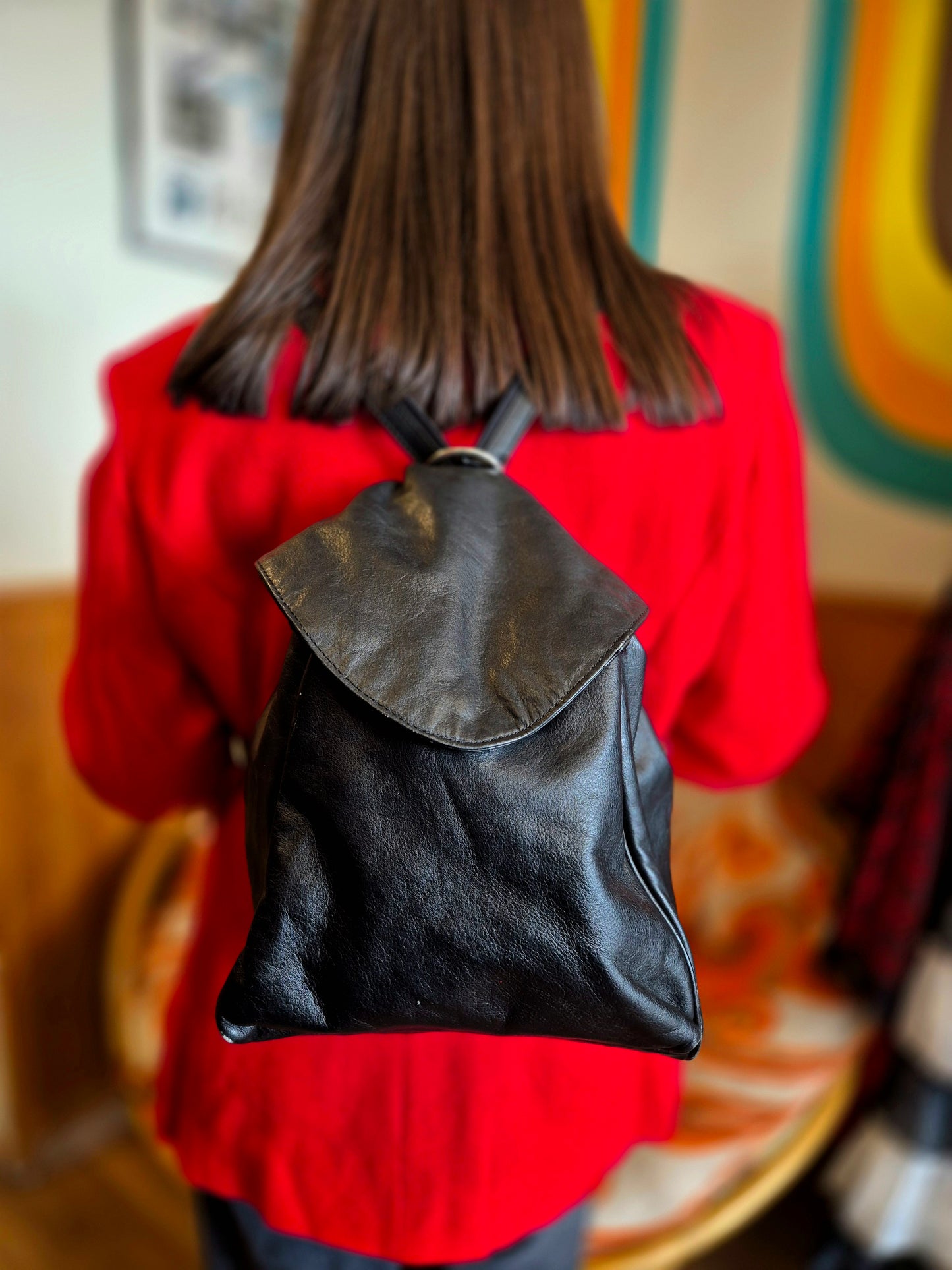 Dual-Style Leather Bag