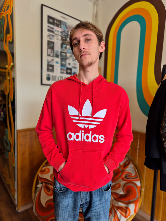 Red Adidas Hoodie