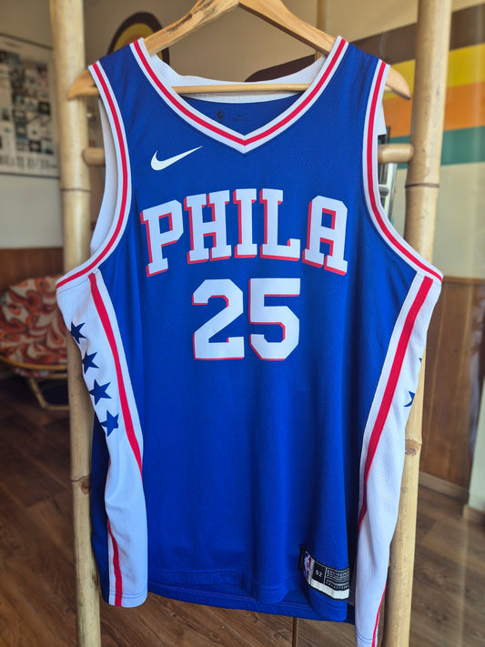 Ben Simmons #25 Philadelphia 76ers Nike Swingman Jersey (Icon Edition)