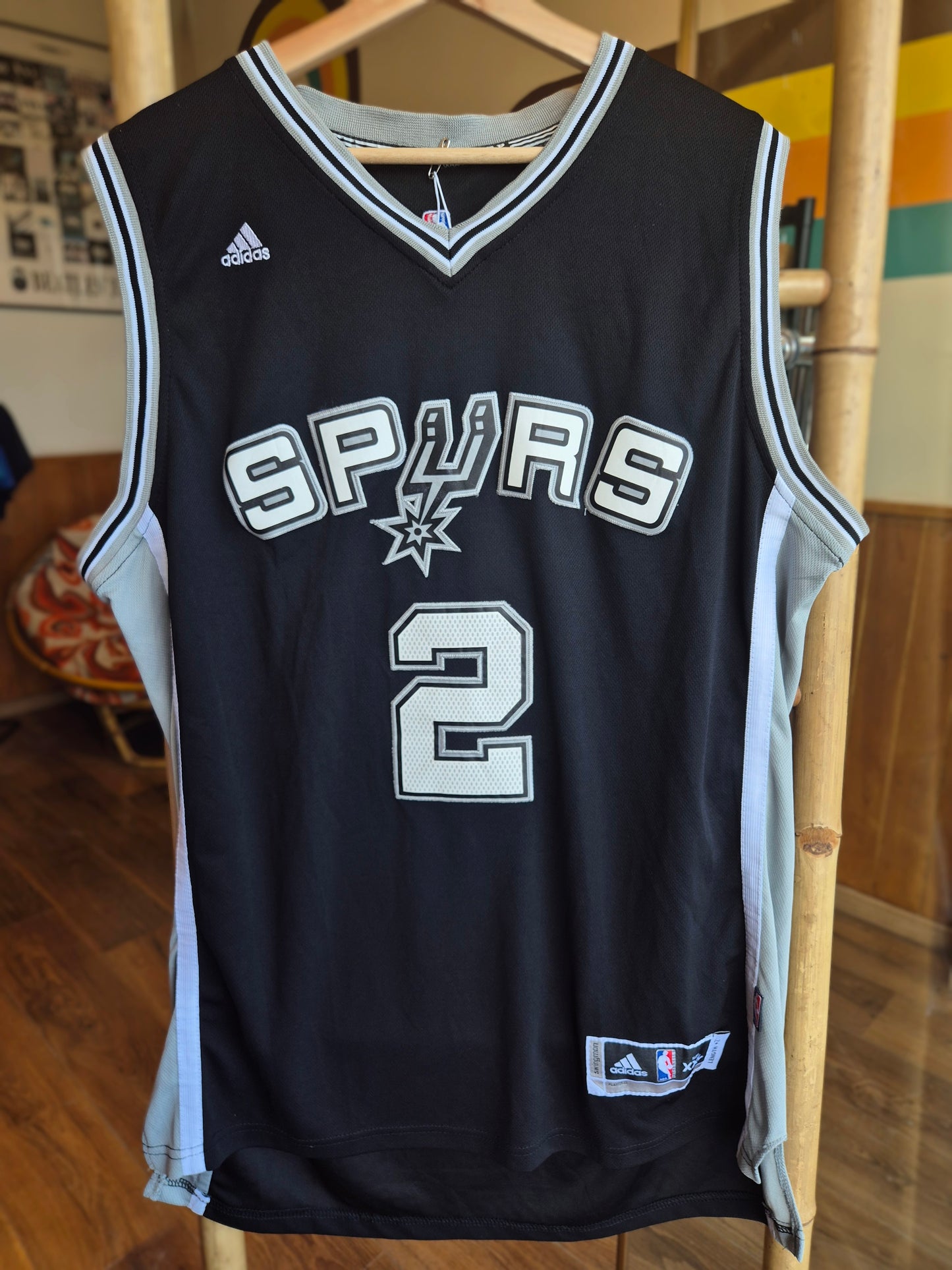 Kawhi Leonard #2 San Antonio Spurs Adidas Jersey