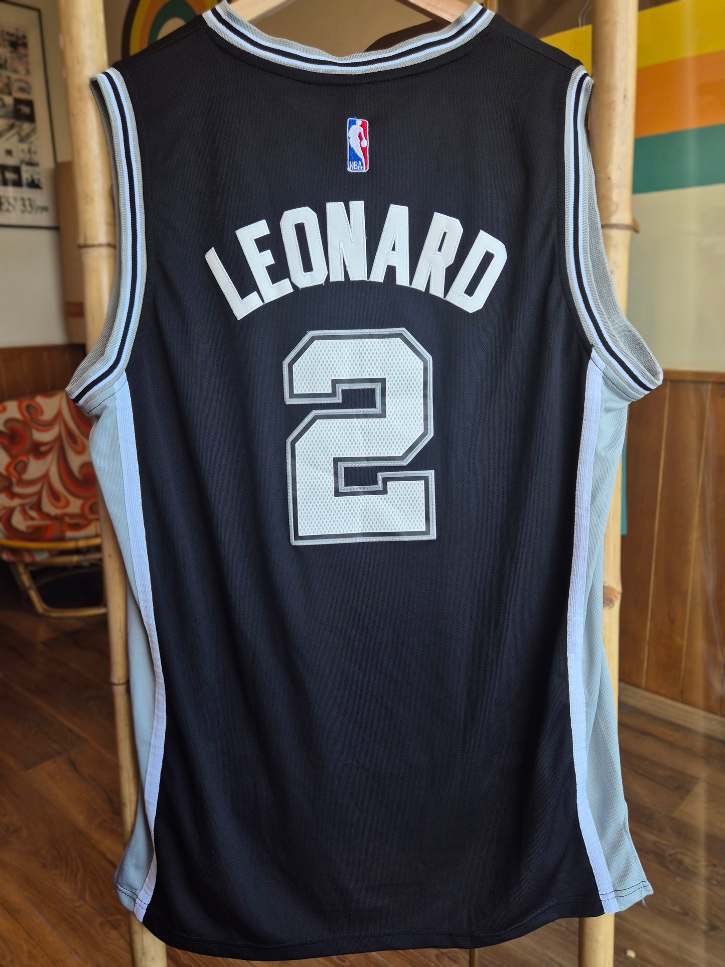 Kawhi Leonard #2 San Antonio Spurs Adidas Jersey
