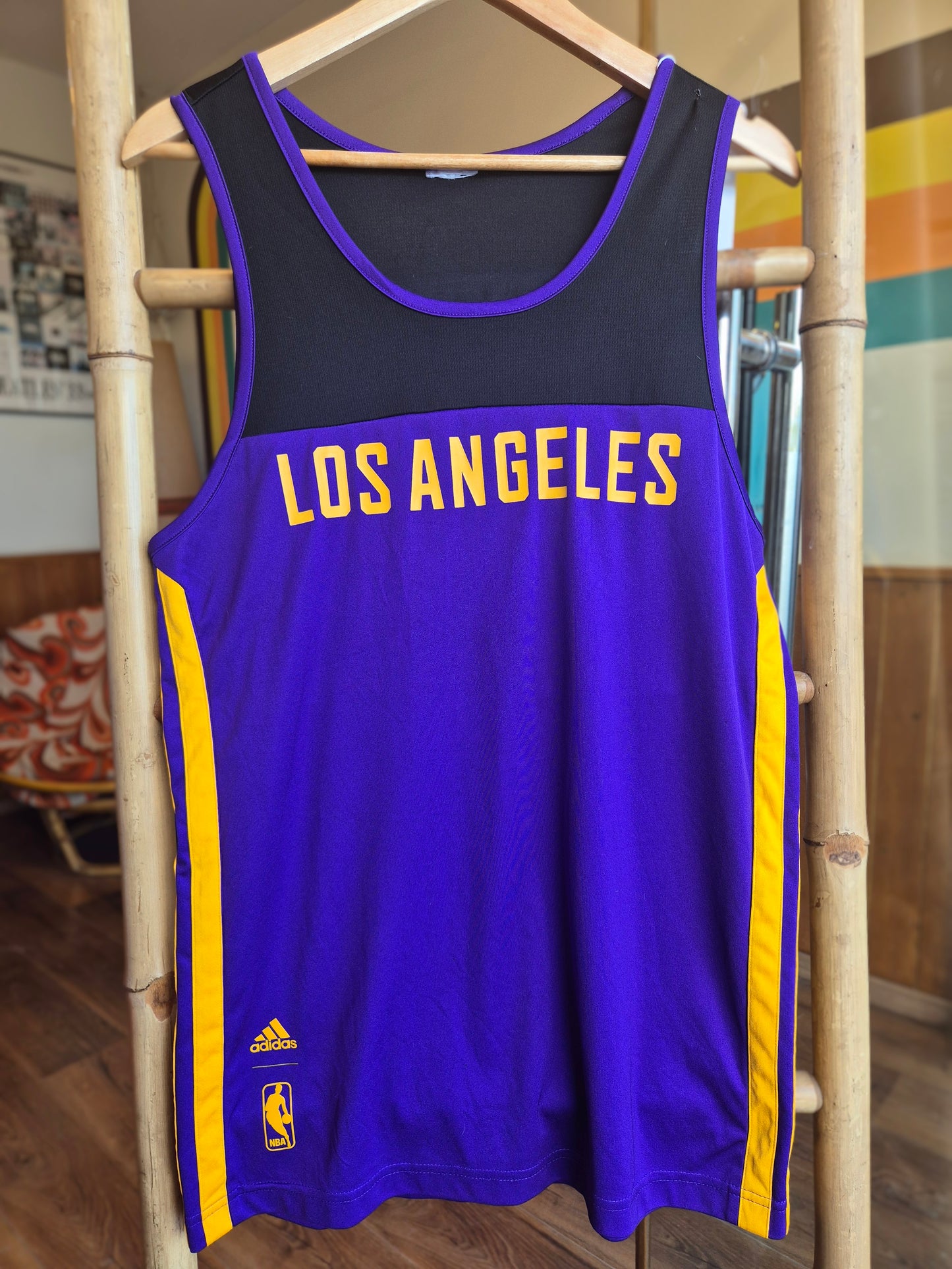 Lakers Training Tank (Adidas Era)