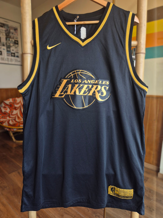 LeBron James Lakers “City Edition” Jersey – Black Mamba Edition