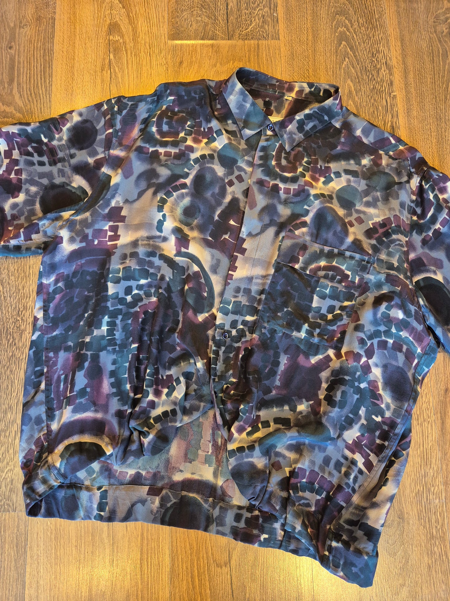 100% Silk Vintage Shirt