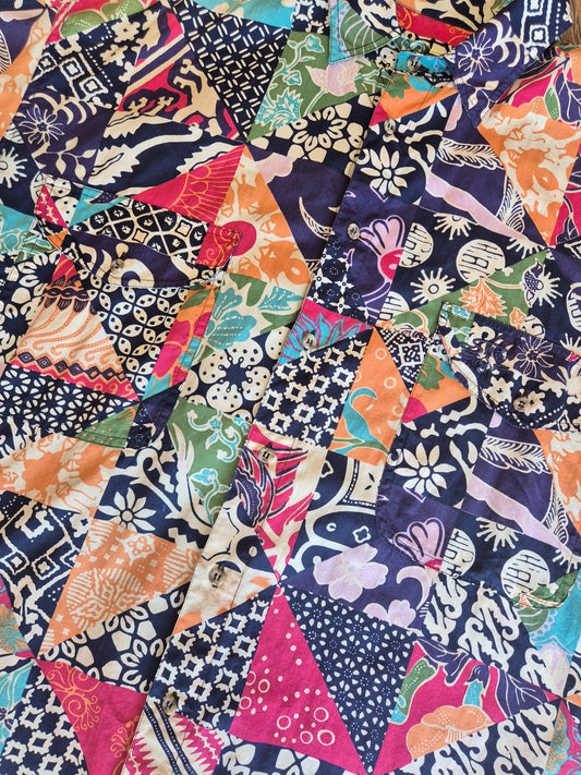 Vintage Patchwork Shirt