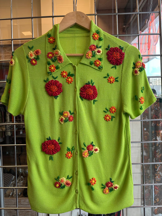 Spring Orchard Knit Top