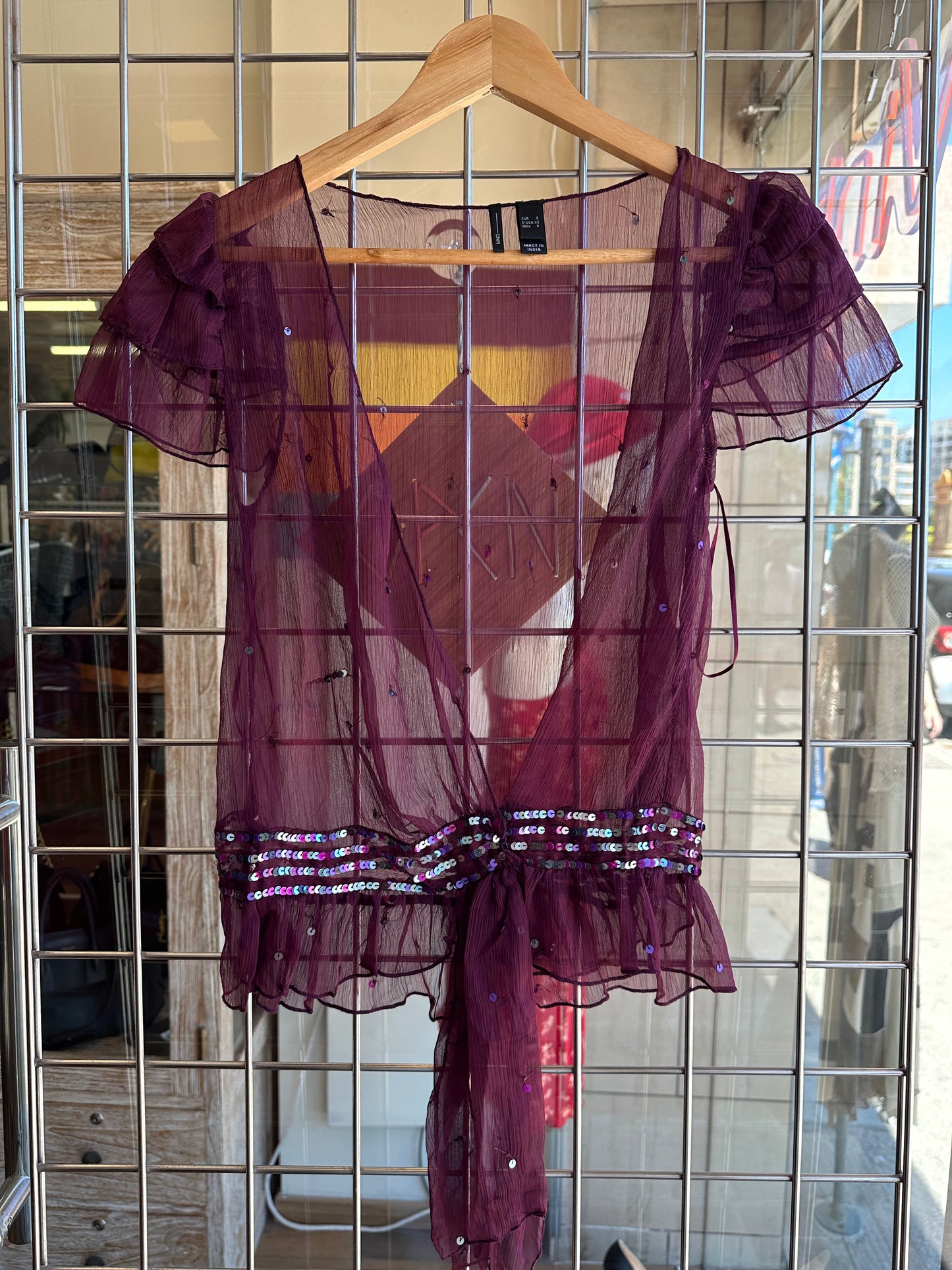 Y2k Mesh Top