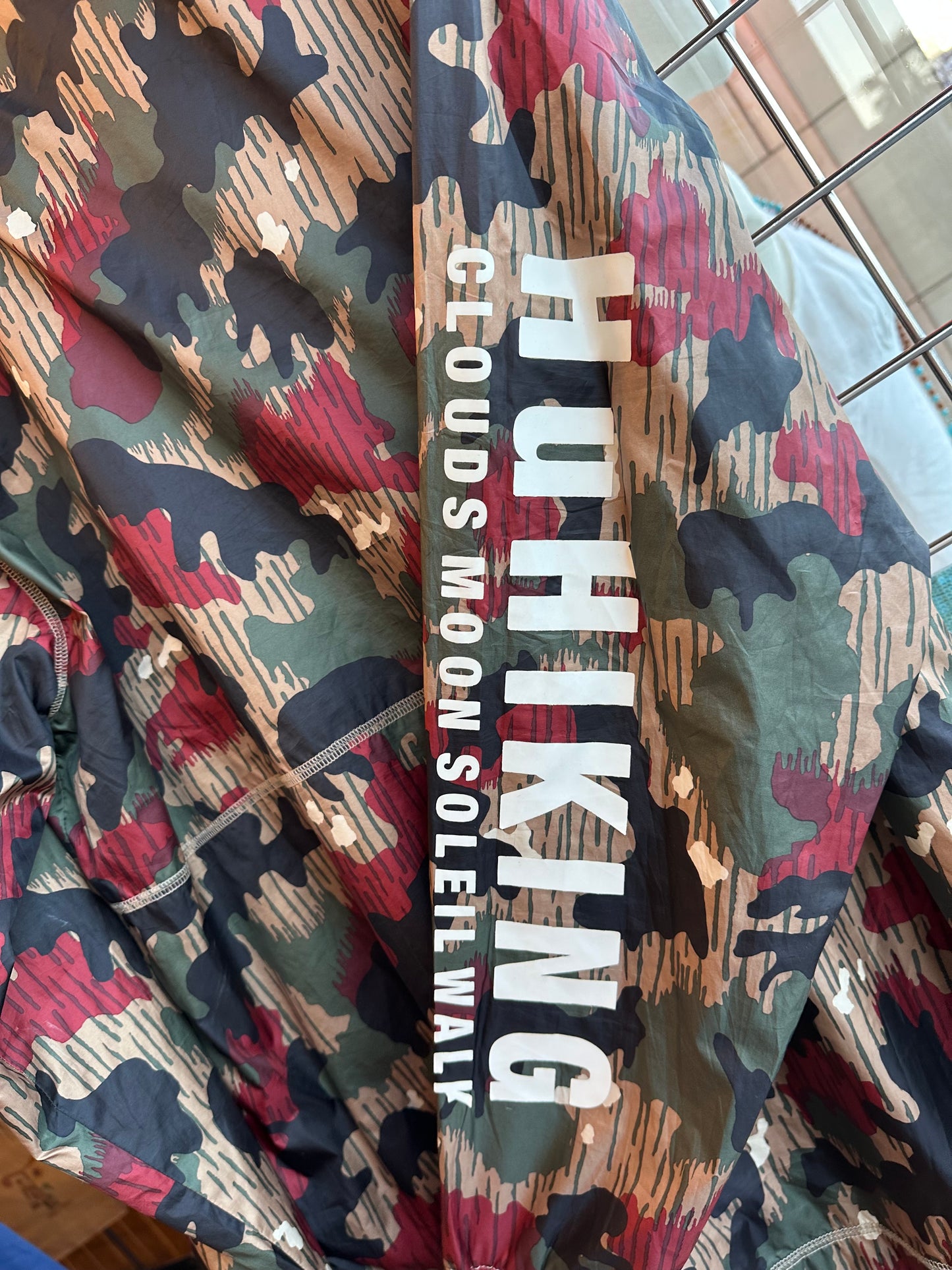 Vintage Adidas Originals Camo Pullover Jacket