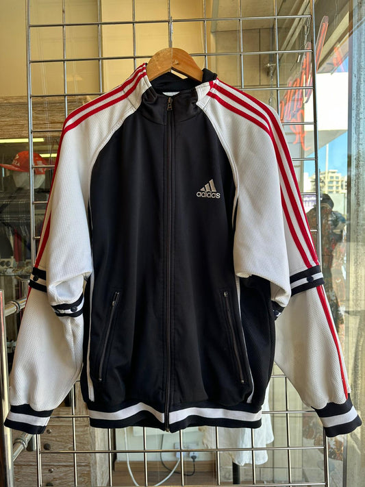 Adidas Sport Zip Jacket Black White