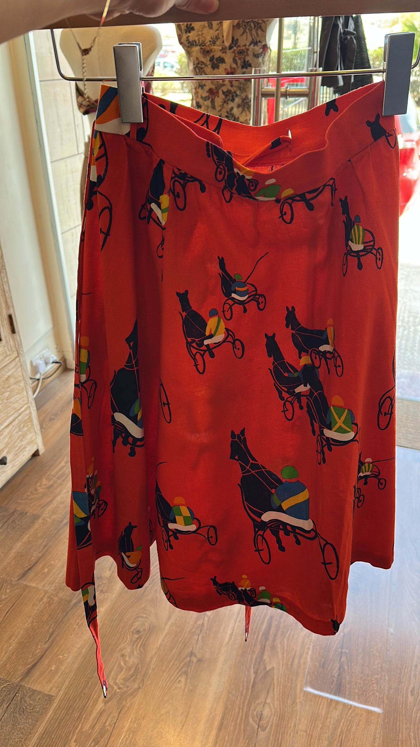 1980s Vintage Cotton Skirt