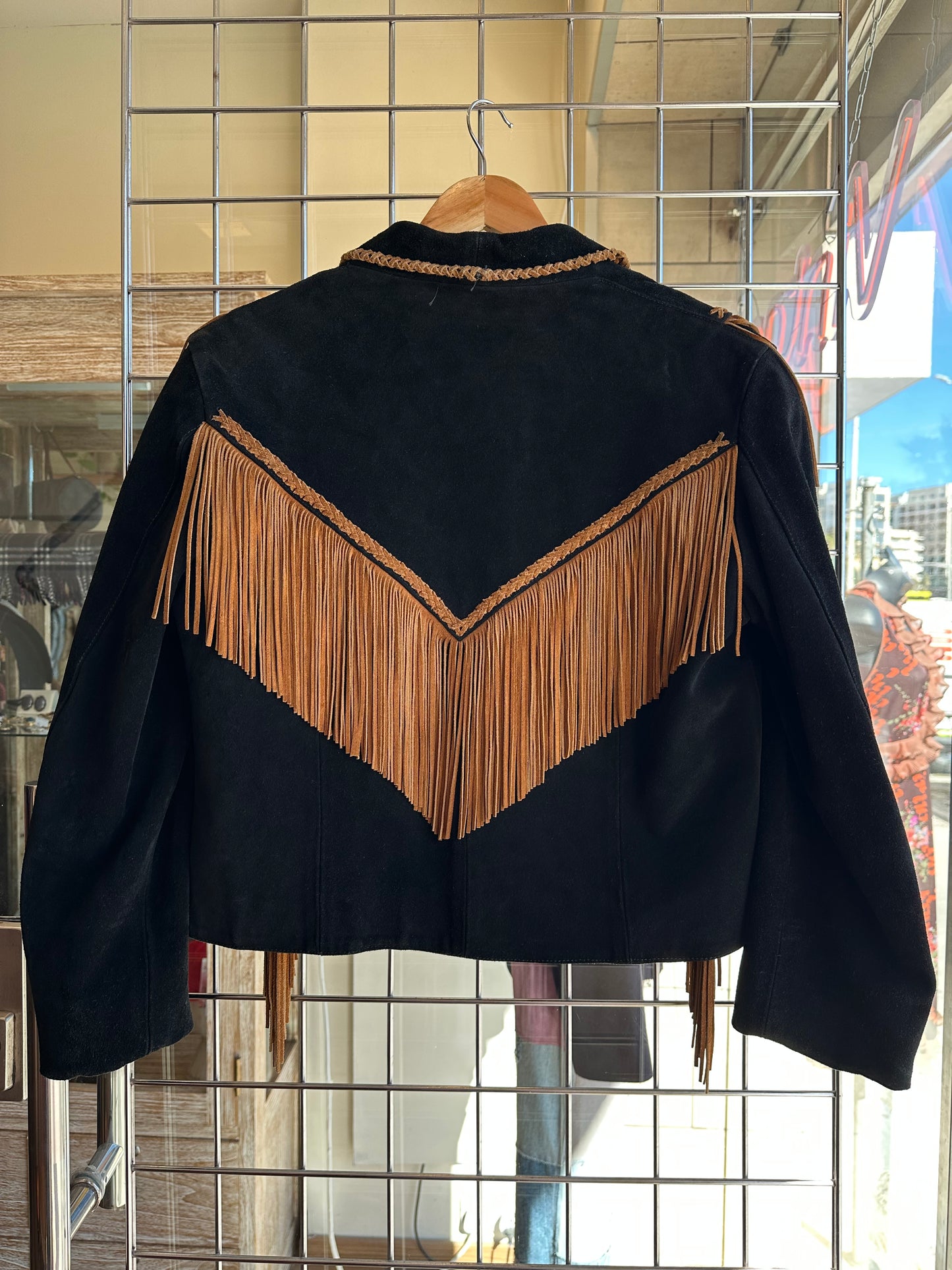 1970s Leather with tassels