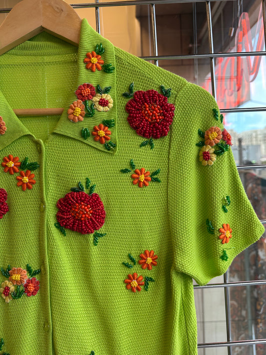 Spring Orchard Knit Top