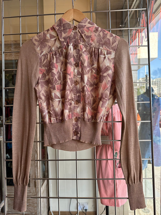 1970s Vintage Mauve Mirage Set