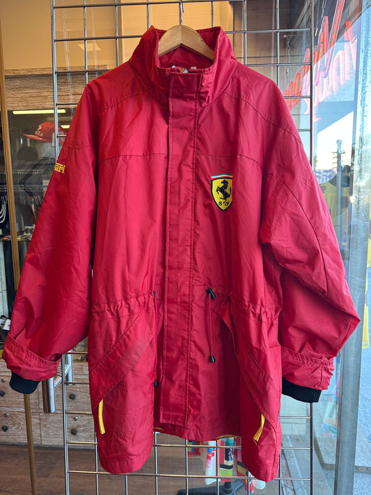 Vintage Ferrari windbreaker / racing jacket