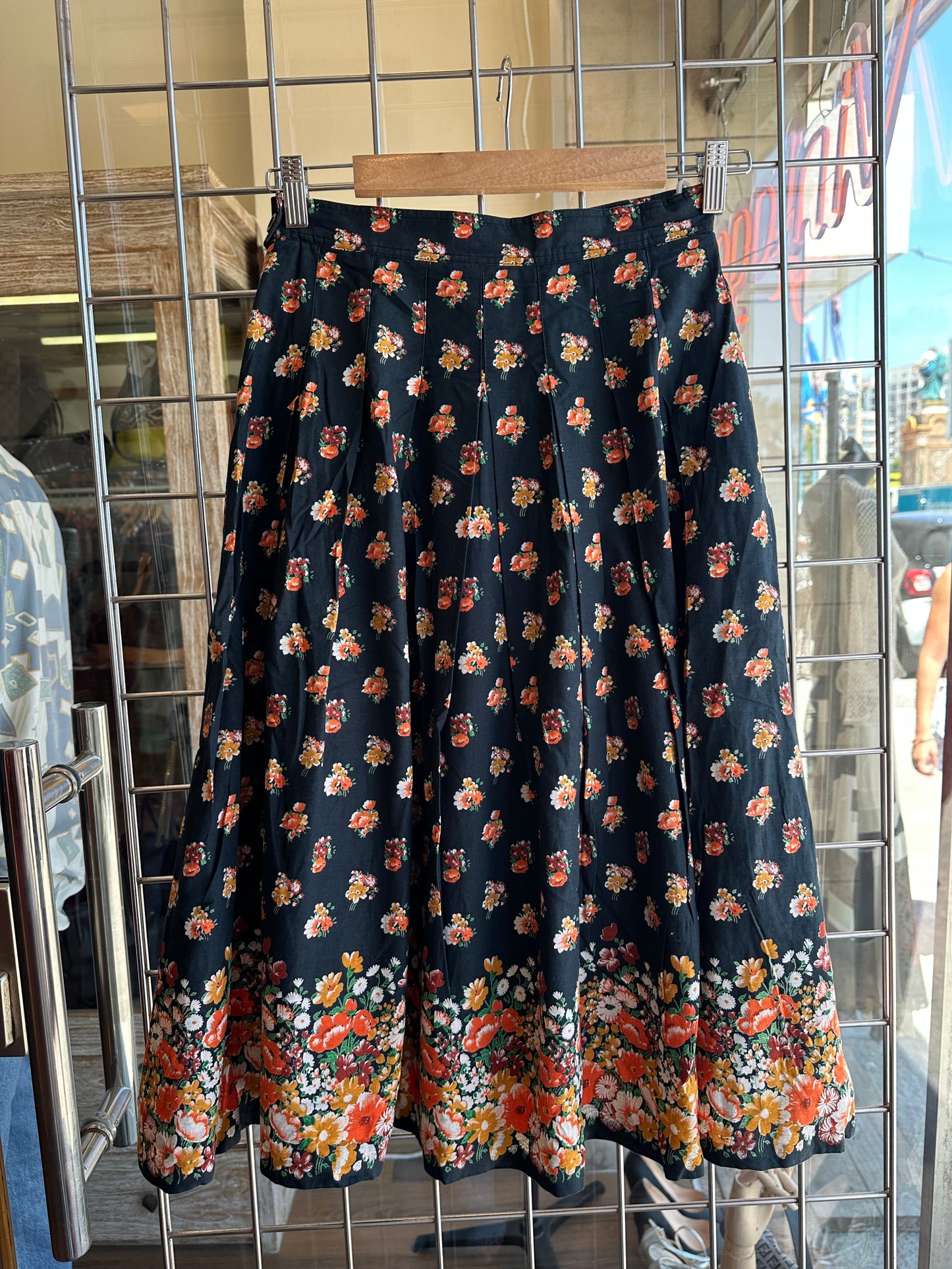 1970s 100% Cotton Skirt