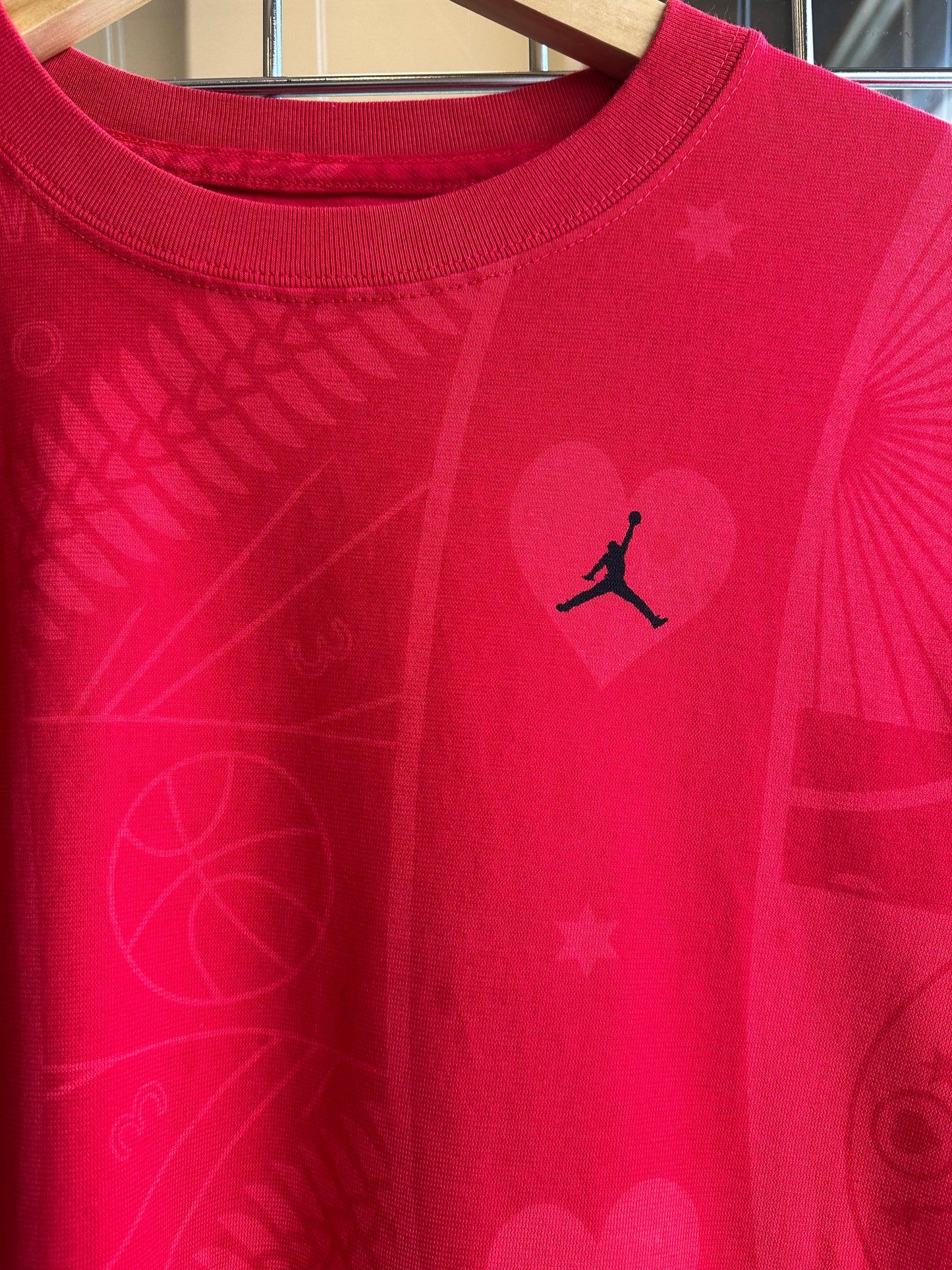 Vintage Jordan Pattern T-Shirt Red