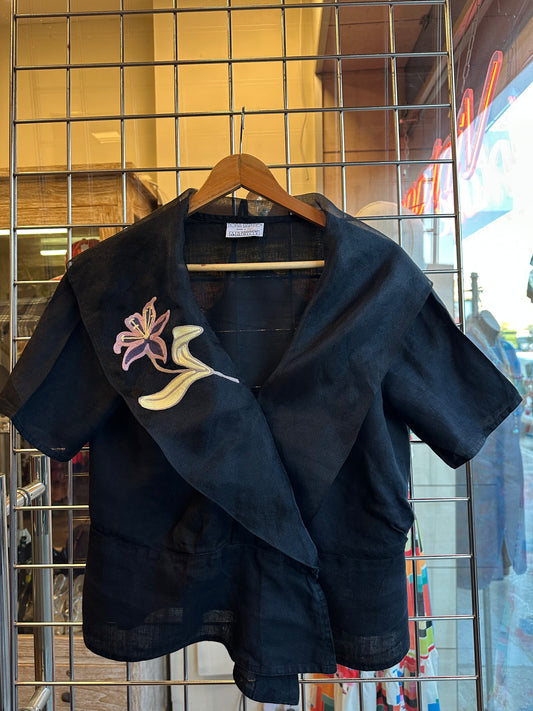 1990s Lily Wrap Blouse