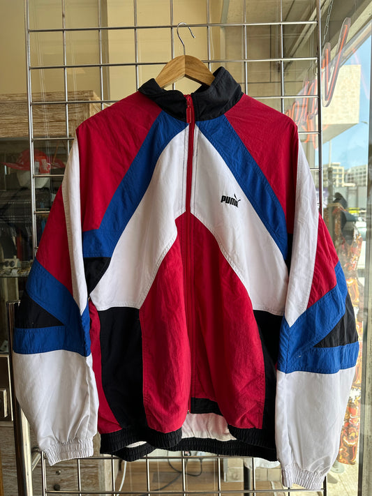 Vintage Puma Colorblock Track Jacket