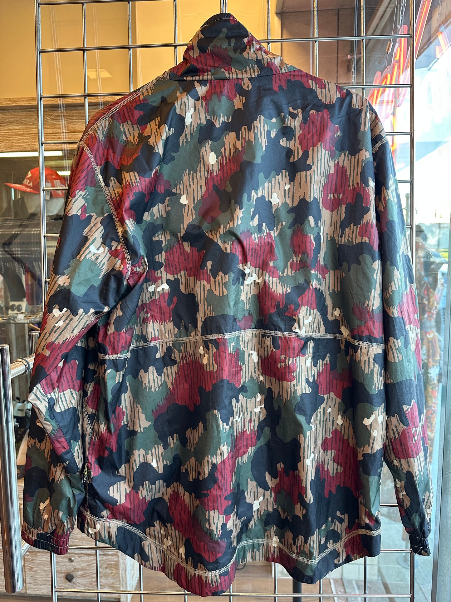 Vintage Adidas Originals Camo Pullover Jacket