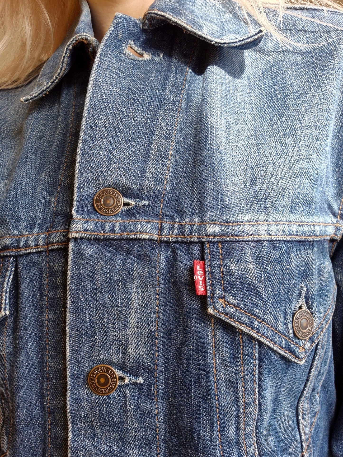 Levis Denim Jacket (Navy)