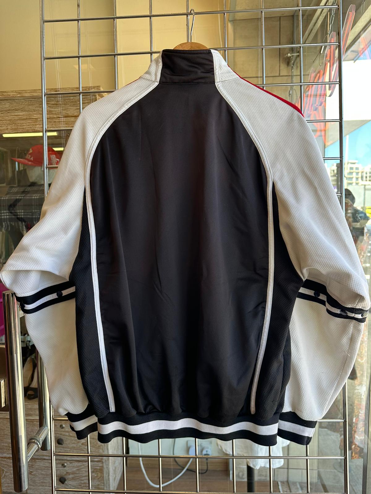Adidas Sport Zip Jacket Black White