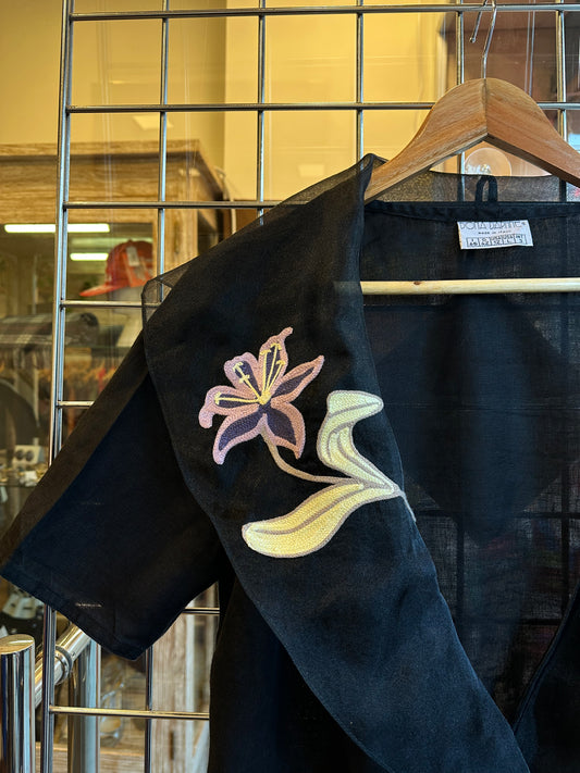 1990s Lily Wrap Blouse