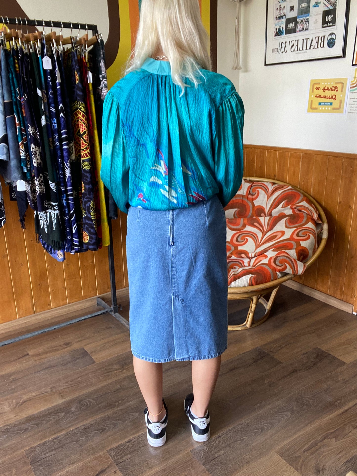 Elegantproject Denim Skirt