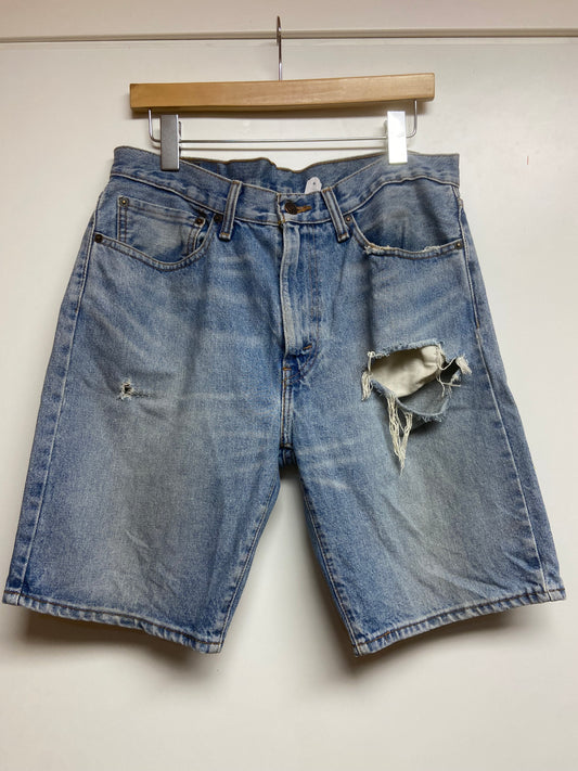 Levi's Ripped Shorts