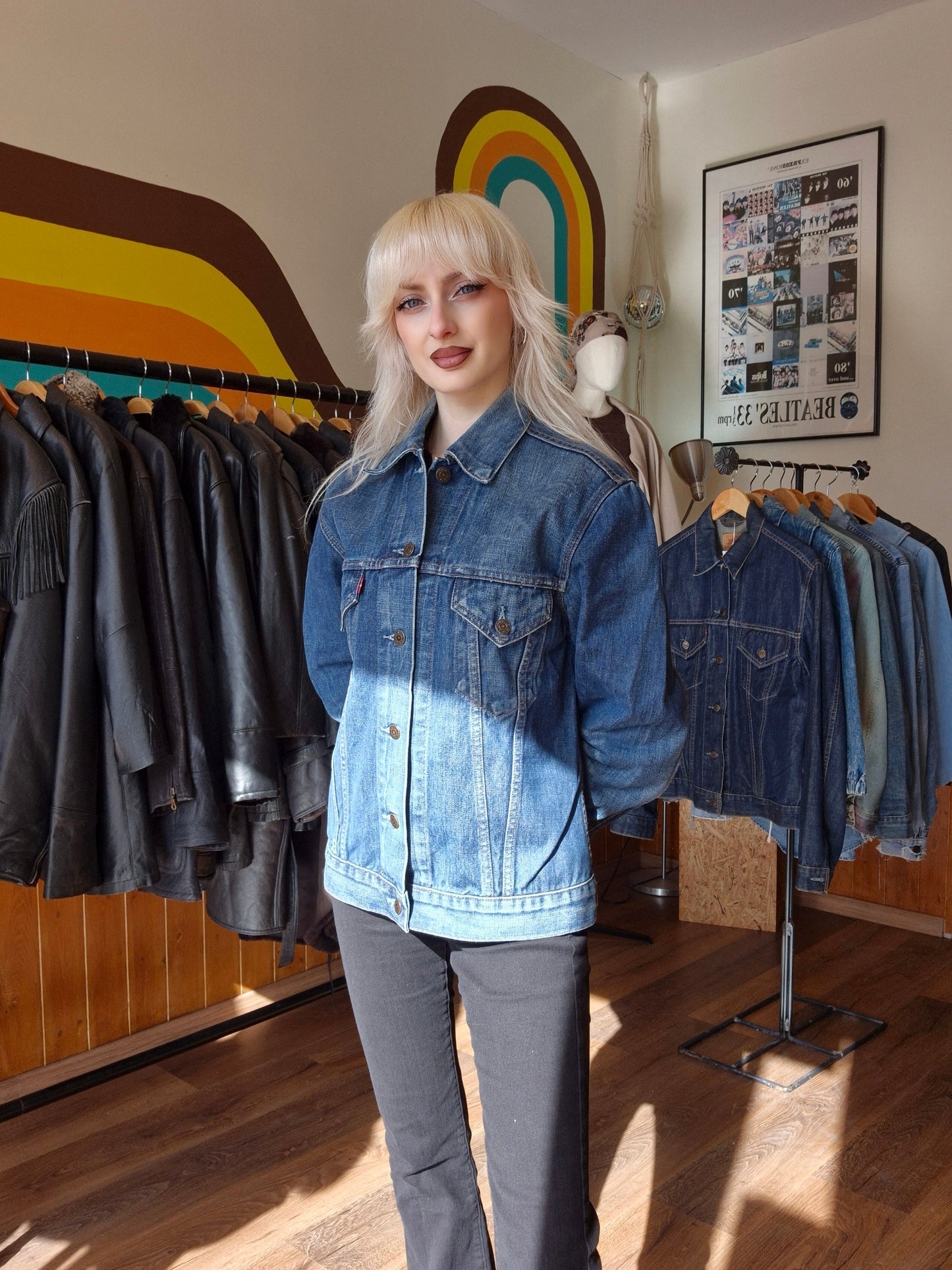 Levis Denim Jacket (Blue)