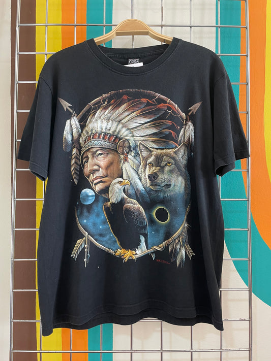 Native American Wolf T-Shirt