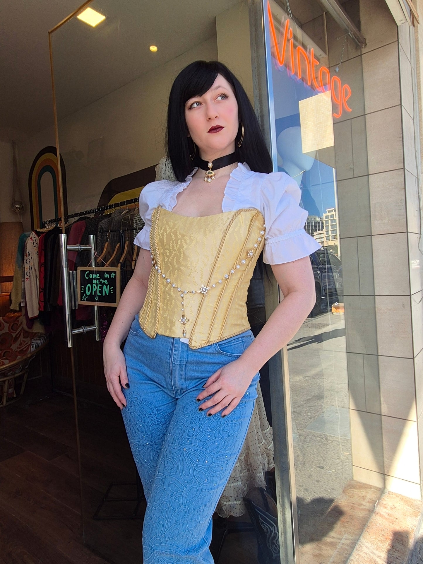 Regal Buttercream Corset